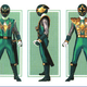 Image for article titled 23 Years of Power Rangers Uniforms, Ranked (Part One)